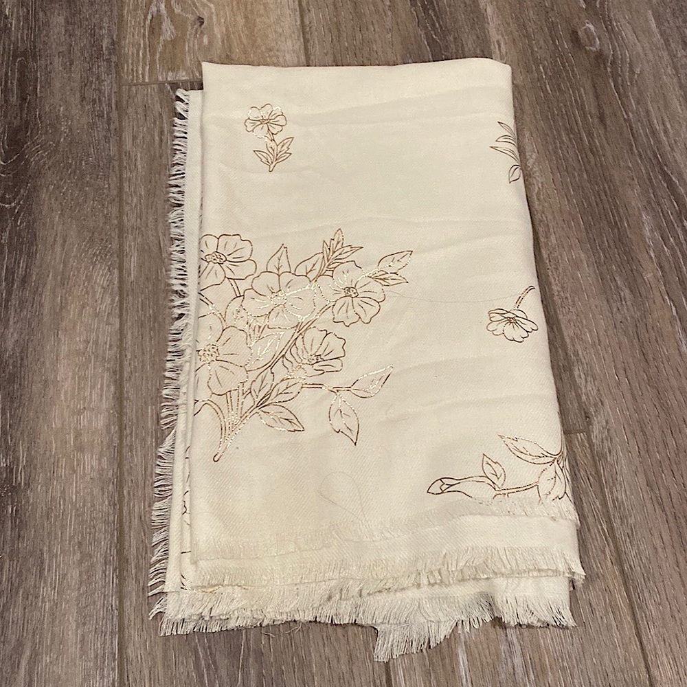 Lauren Conrad Floral Scarf